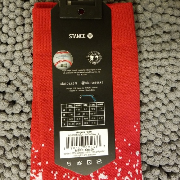 STANCE MBL Official Los Angeles Angels Socks - Picture 5 of 5